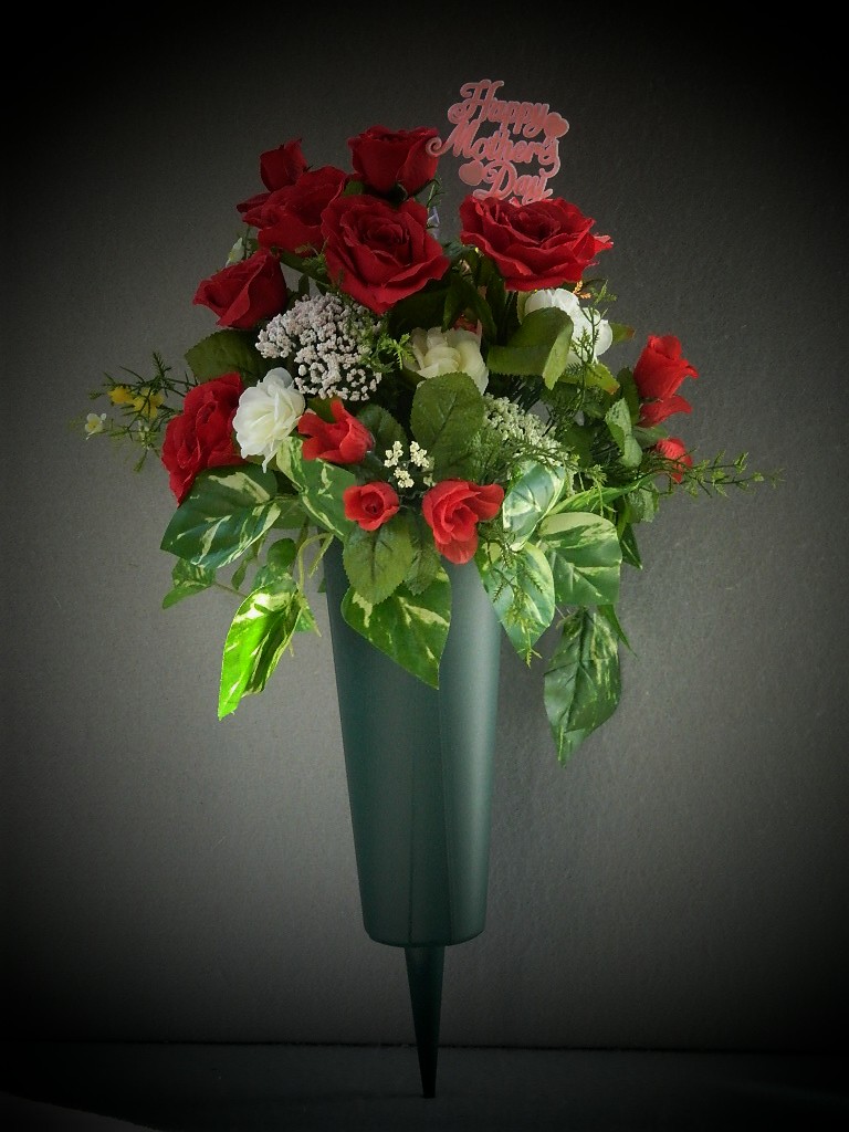 Mother's Day Vase Roses